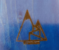 Preview: Premium 9,0" x 32" Deep Blue Shaped Skateboard Deck only   (Blau)